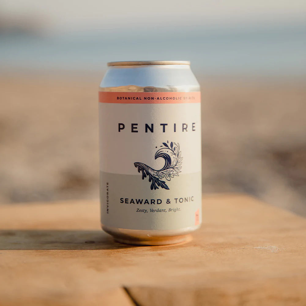 Alcohol-Free Pentire and Tonic Cans - VE Refinery