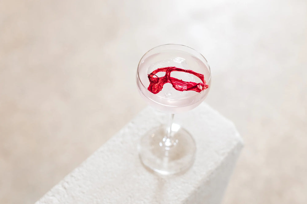 Pentire Adrift | Alcohol-Free Pentire x HOLM Rhubarb Gimlet - VE Refinery