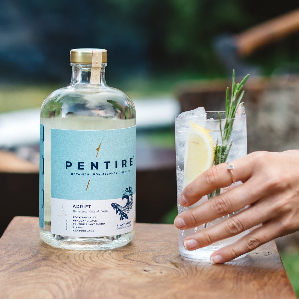 PENTIRE Non-Alcoholic Coastal Botanical Trio i Gin & Spritz