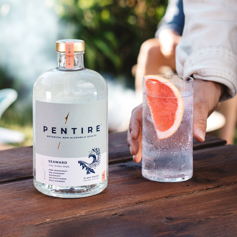 PENTIRE Trio botanique côtier sans alcool (alternative au Gin & Spritz sans alcool)