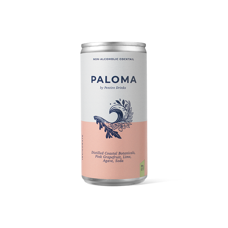 PENTIRE Paloma - Alcohol-Free Ready-to-Drink Cocktail in a can