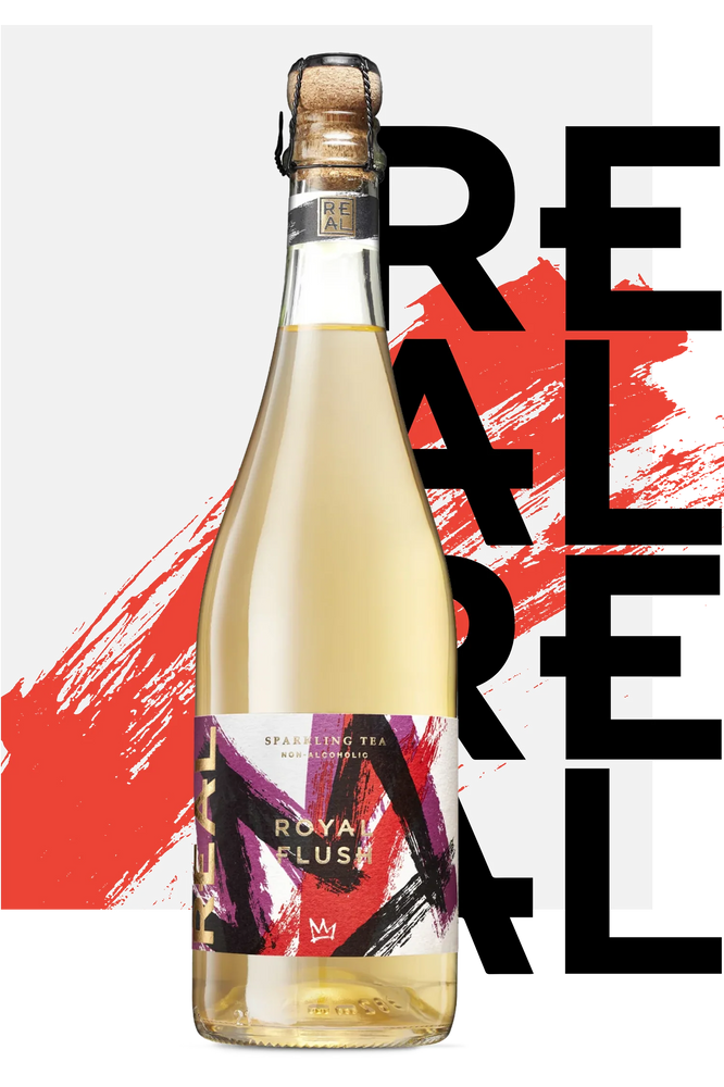 REAL Drinks Non-Alcoholic Fermented Sparkling Tea Collection